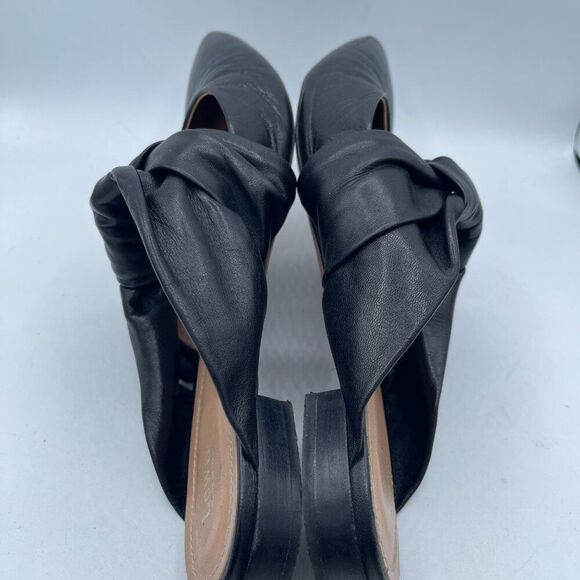 LEWIT  Cara Knotted Mules Black Size 39 - Picture 5 of 11